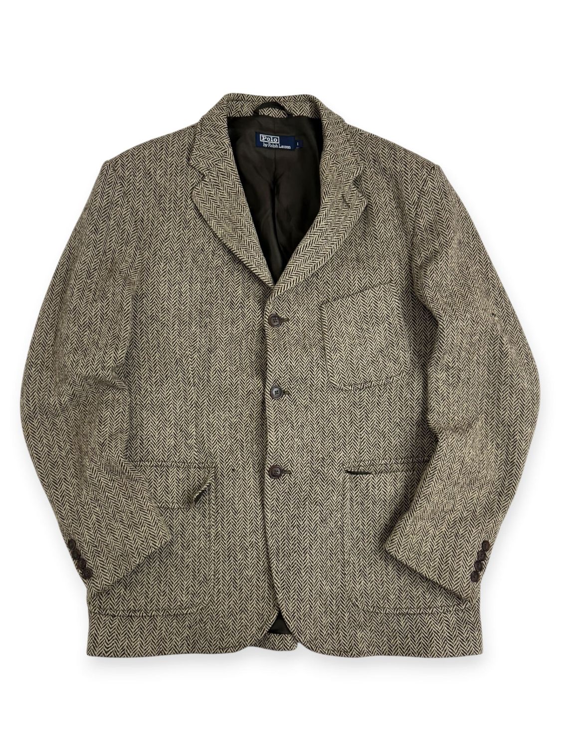 Marynarka Tweedowa Ralph Lauren Vintage (L)