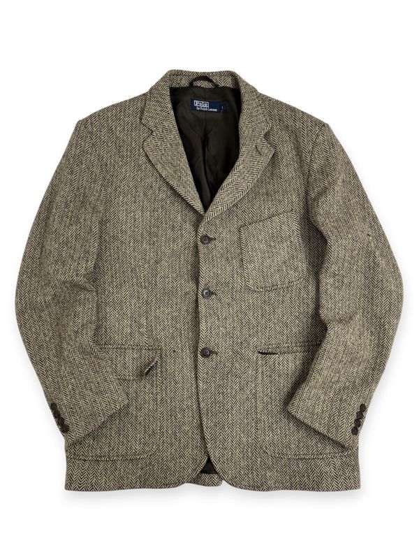 Marynarka Tweedowa Ralph Lauren Vintage (L)