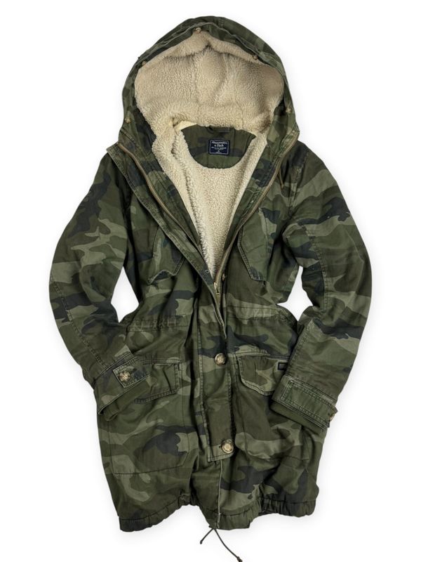 Kurtka Parka Abercrombie &amp; Fitch (Damskie XL)