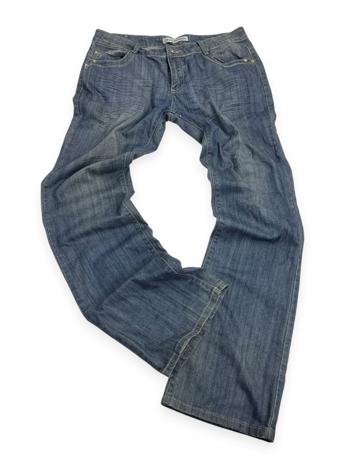 Spodnie Bootcut Y2K Jeans (Damskie XL)