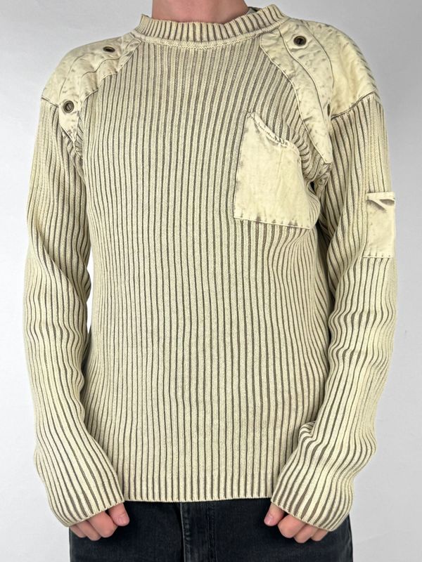 Sweter Prążkowany Y2K Wash (M)