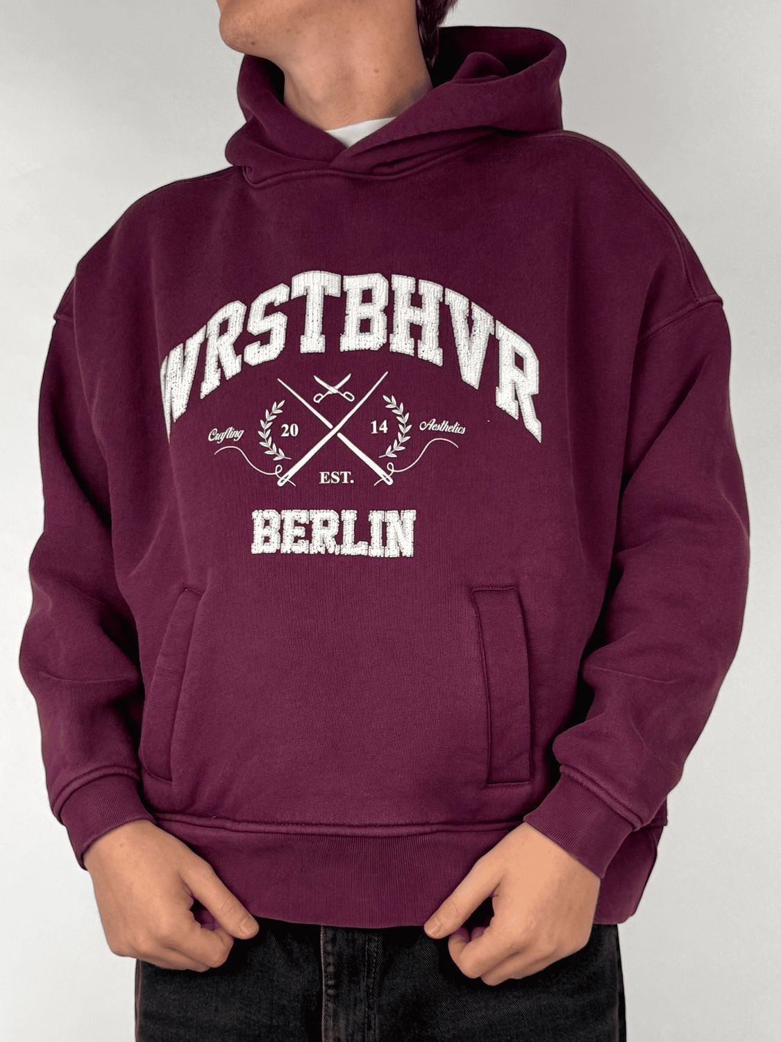 Bluza z kapturem WRSTBHVR (S)