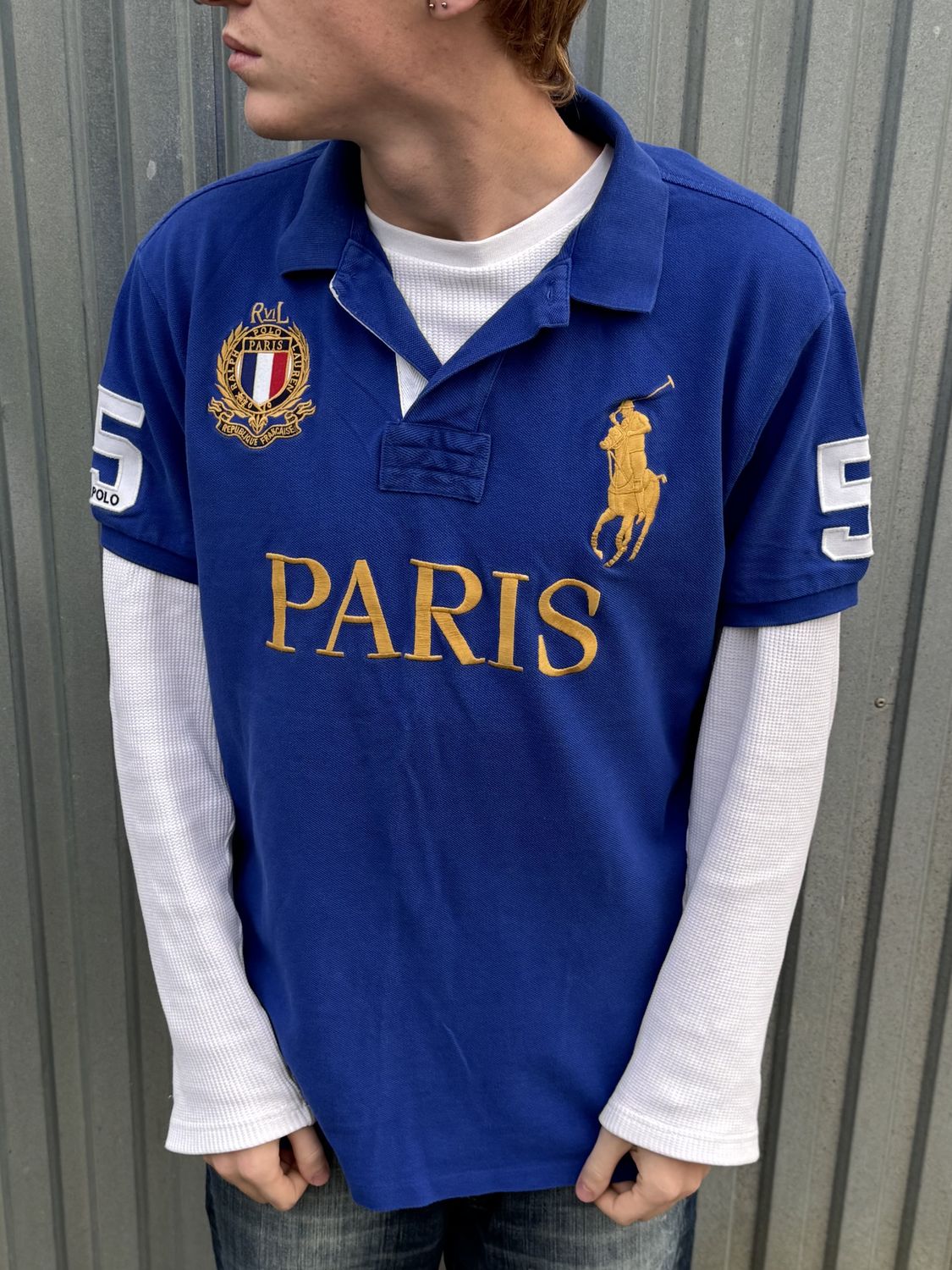 T-shirt Polo Ralph Lauren Paris Big Pony (XL)