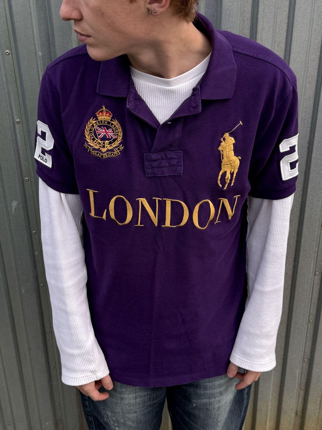 T-shirt Polo Ralph Lauren London Big Pony (L)