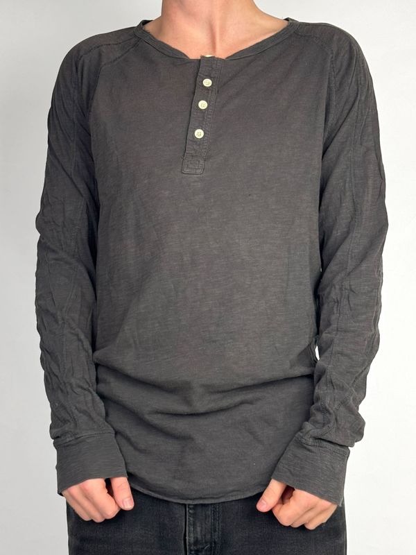 Longsleeve Vintage Henley Type (M)