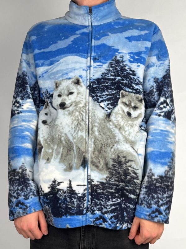 Polar Atlas For Man Wolf Full Print Vintage (M)