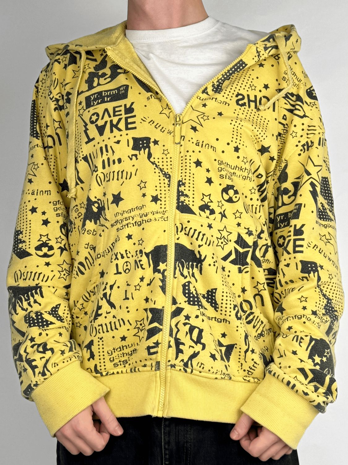 Bluza Rozpinana Full Print Graphic (XXL)