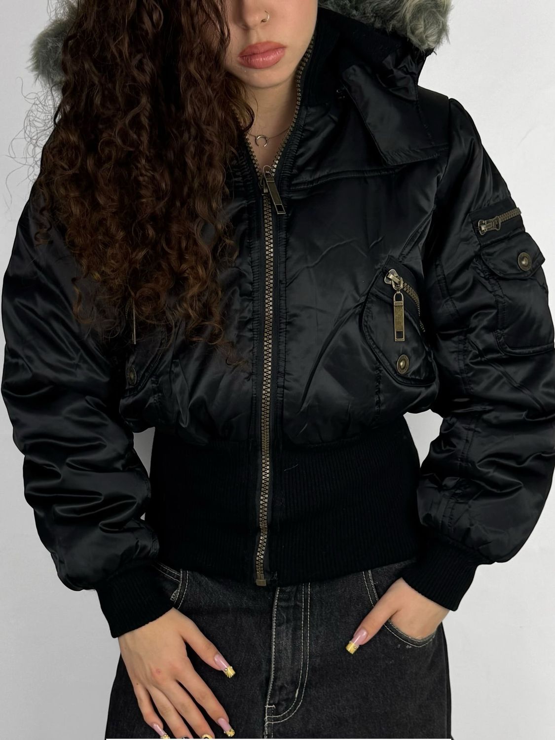 Kurtka Bomberka Y2K Futerko (Damskie XL)