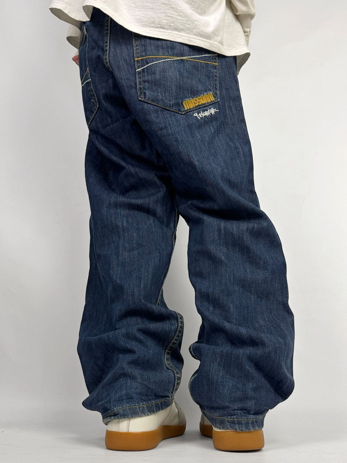 Spodnie Mass Denim Baggy Jeans (M)