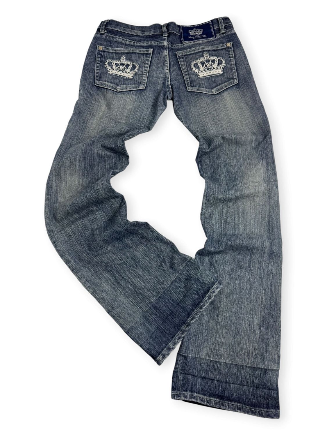 Spodnie Victoria Beckham Bootcut Y2K Jeans (Damskie M)