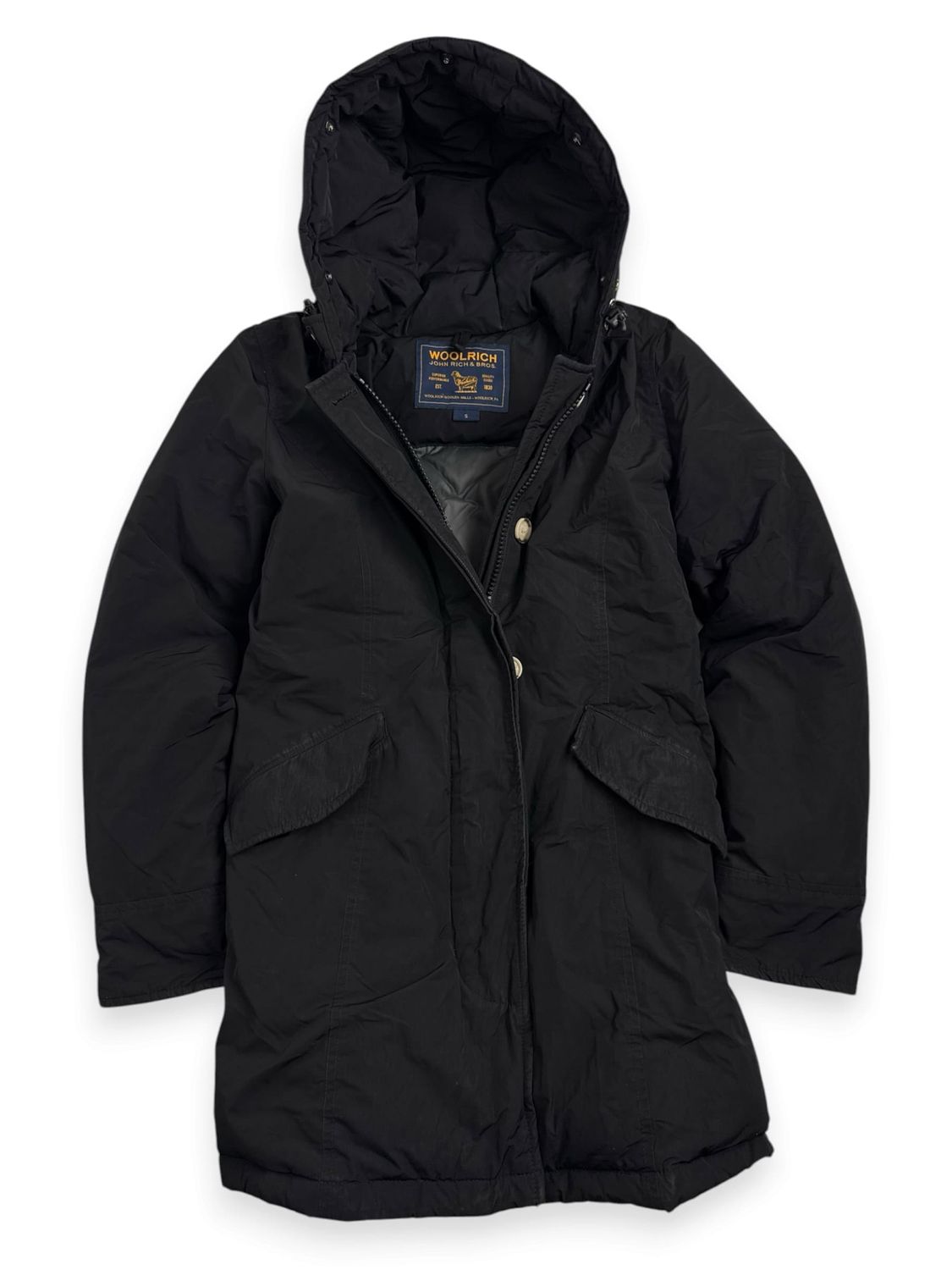 Płaszcz Woolrich Puchowy Vintage (Damskie S)