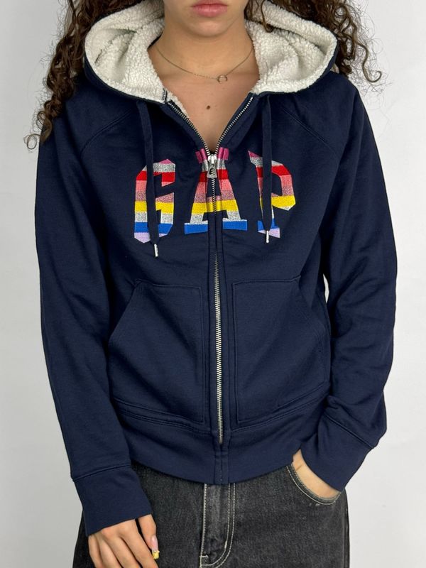 Bluza Rozpinana GAP Futerko Sherpa (Damskie M)