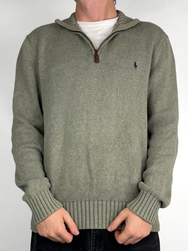 Sweter Polo Ralph Lauren Quarter Zip (M)