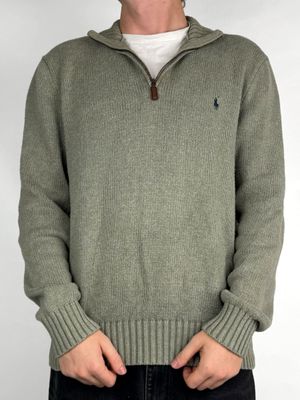 Sweter Polo Ralph Lauren Quarter Zip (M)