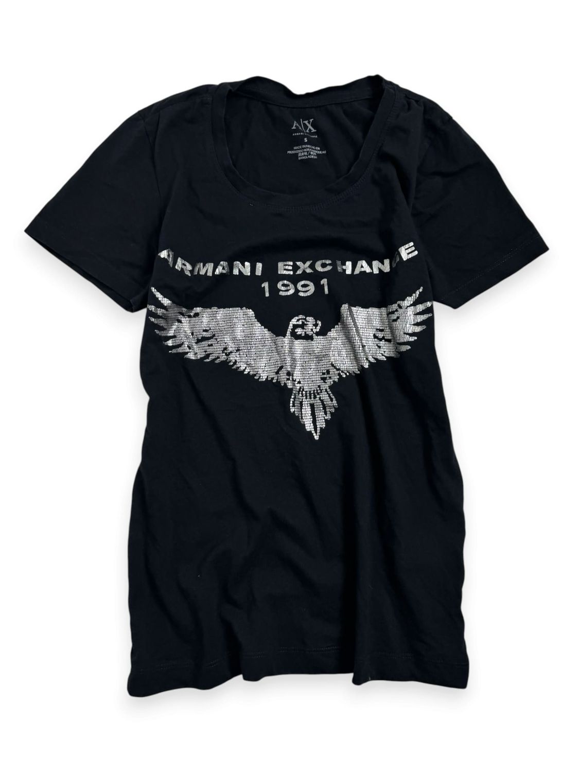 T-shirt Armani Exchange Y2K Eagle Print (Damskie S)