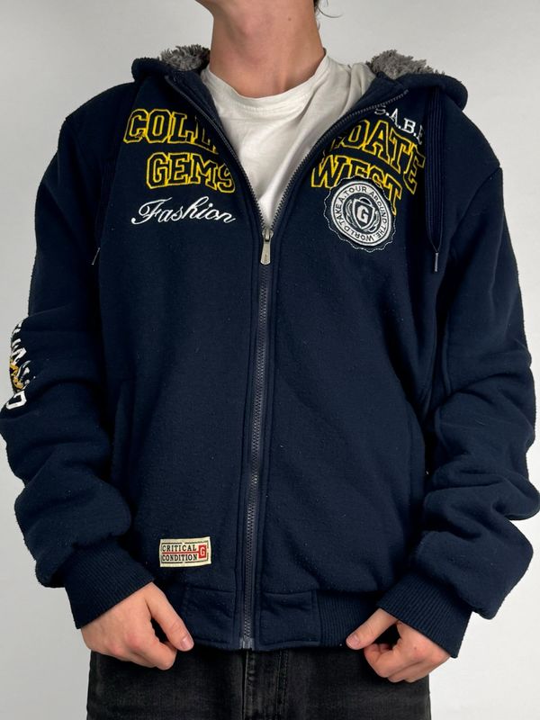 Bluza Rozpinana Y2K Ocieplana College (XXL)