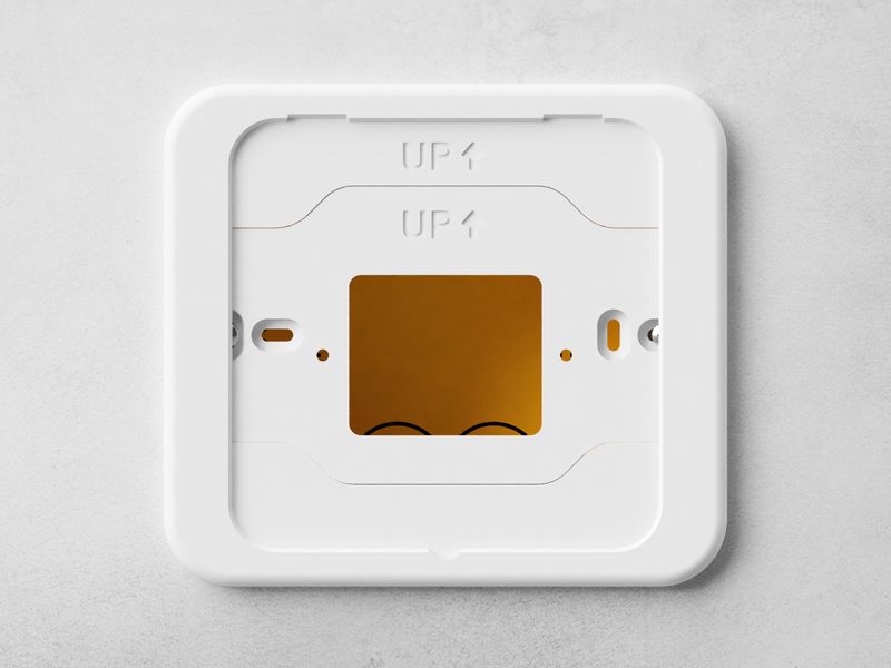 Wall plate for Honeywell Home T6 Receiver