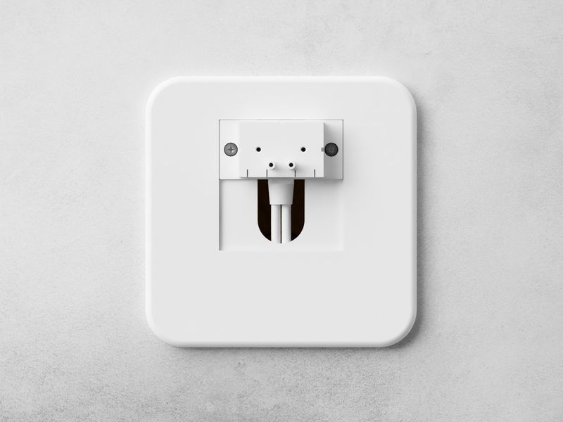 Wall plate for Netatmo Relay