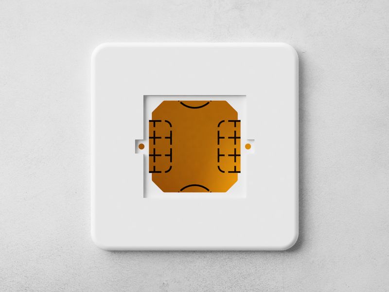Wall plate for SONOFF NSPanel Pro
