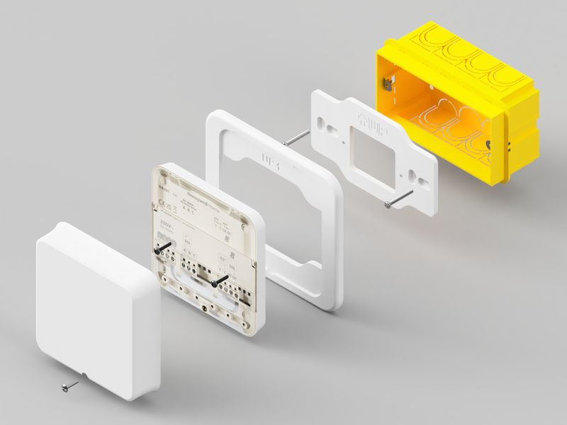 Wall plate for Honeywell Home T6 Receiver
