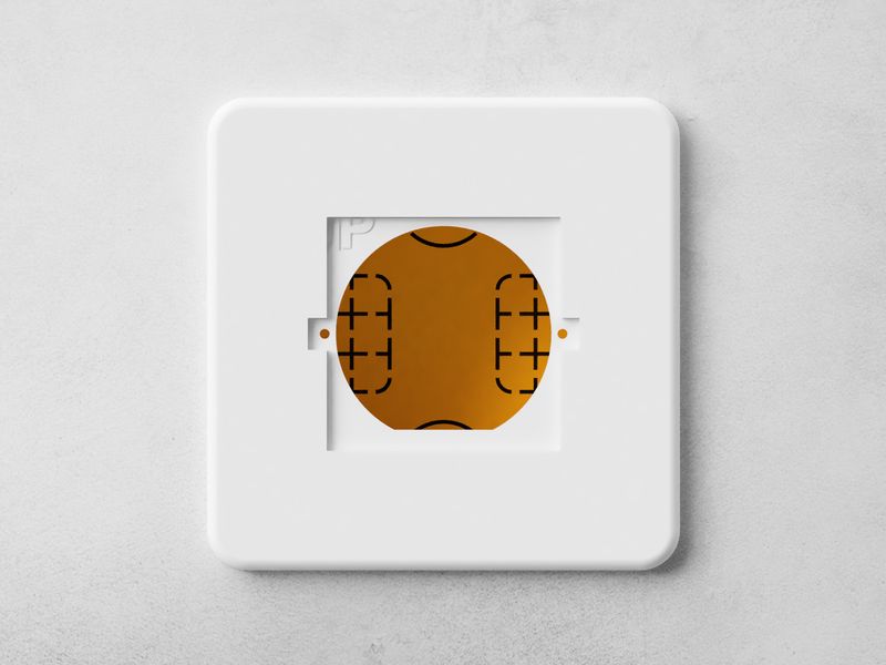 Wall plate for Shelly Wall Display