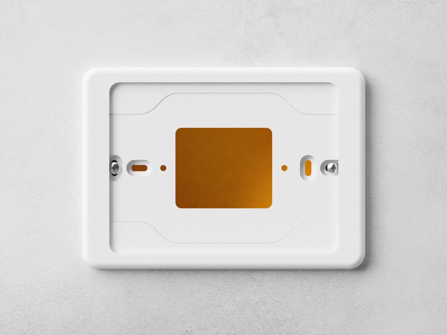 Wall plate for Homcloud thermostat