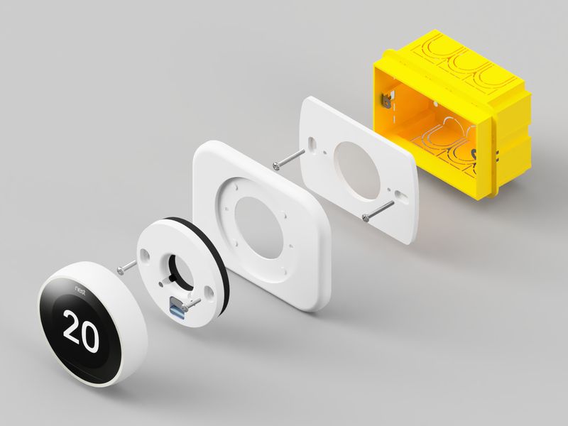 Wall plate for Nest Thermostat