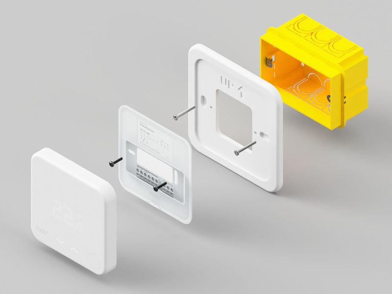 Wall Plate for Tado V3+ Smart Thermostat