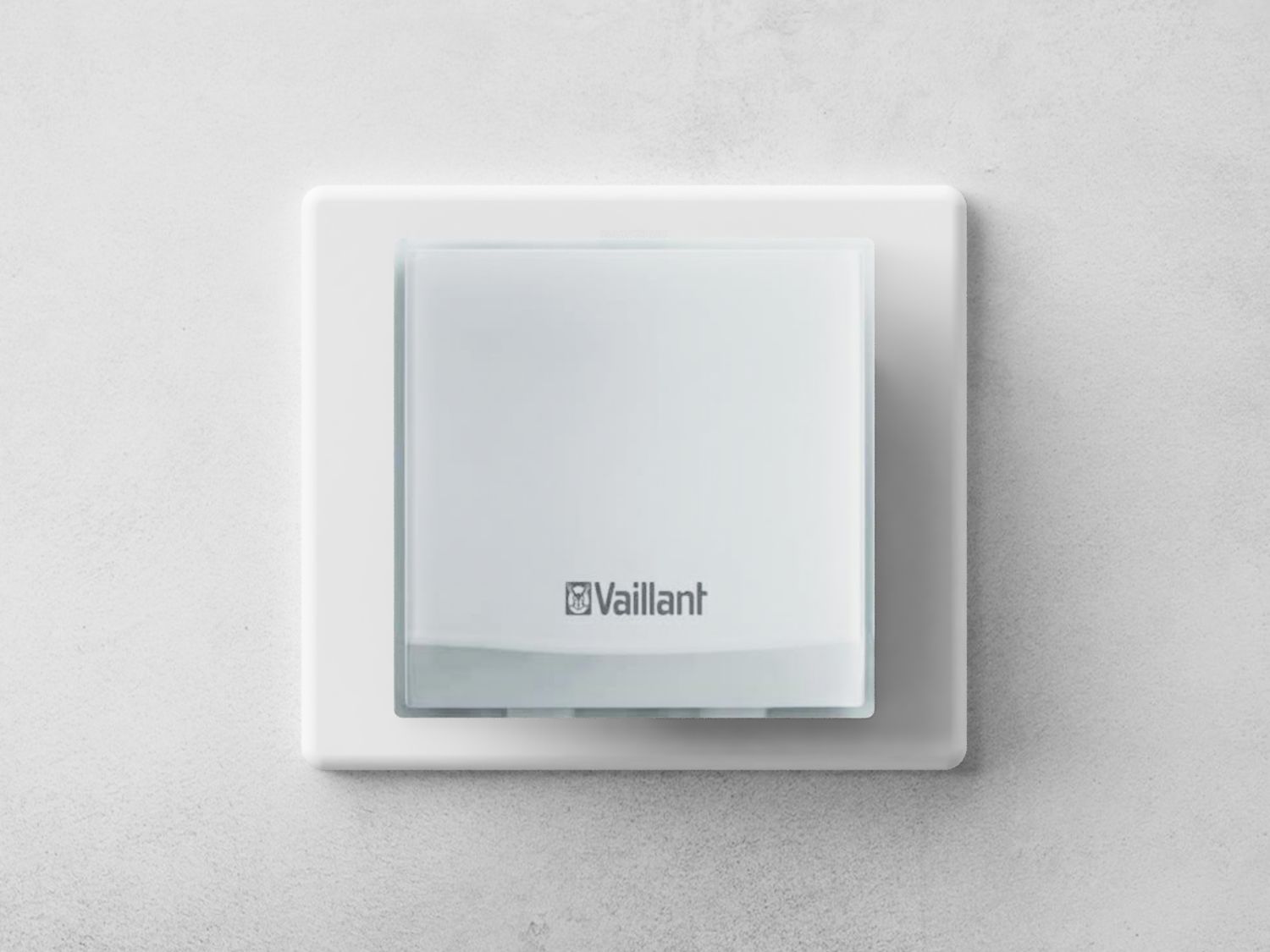 Wall plate for Vaillant vSmart Thermostat (Gateway), Wall box: 3 moduli (tipo 503)