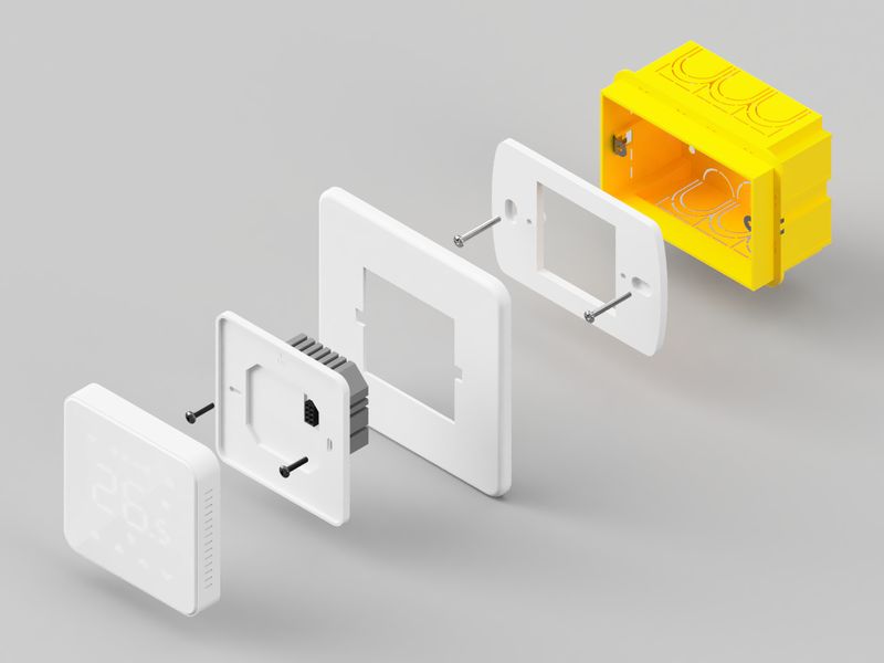 Wall Plate for Meross MTS2xx Thermostats