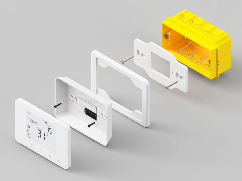 Wall plate for Homcloud thermostat