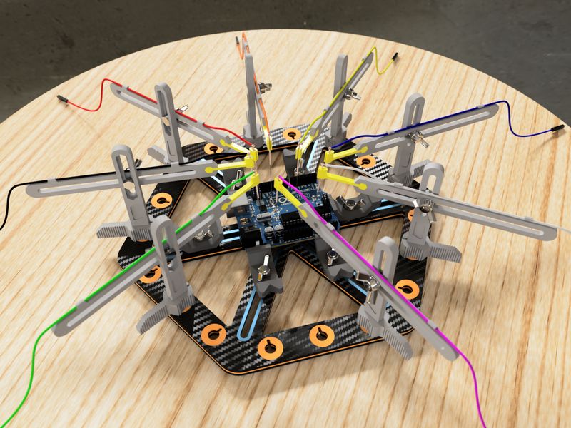 PCB Workstation Kit with MicroNeedle Probes