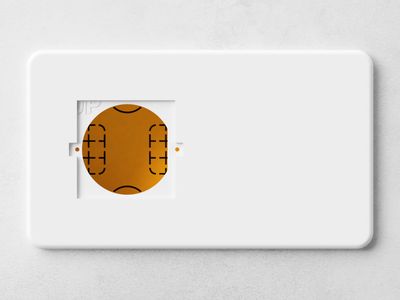 Wall plate for Shelly Wall Display X2