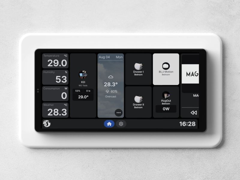 Wall plate for Shelly Wall Display X2i