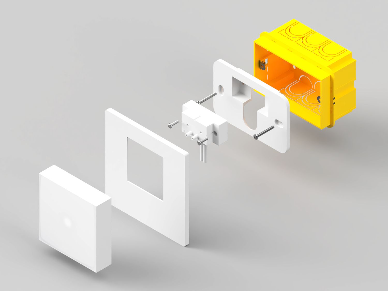 Wall plate for Netatmo Relay