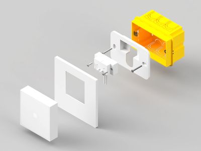 Wall plate for Netatmo Relay