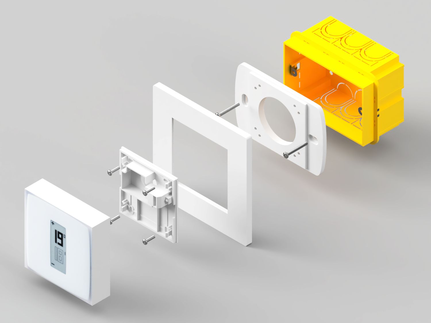 Wall plate for Netatmo Smart Thermostat