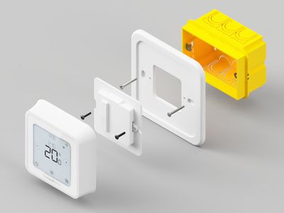 Wall plate for Honeywell thermostat