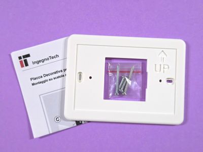 Wall plate for bticino Smarther 2 thermostat