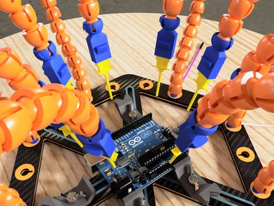 Articulated Arms with Spring Grabber Probes
