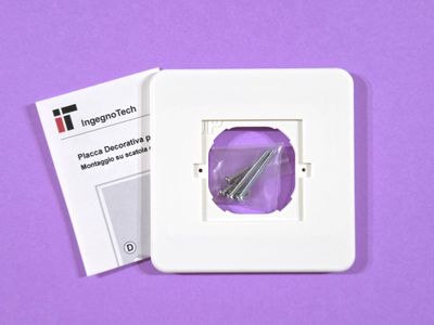 Wall plate for BOSCH Thermostat
