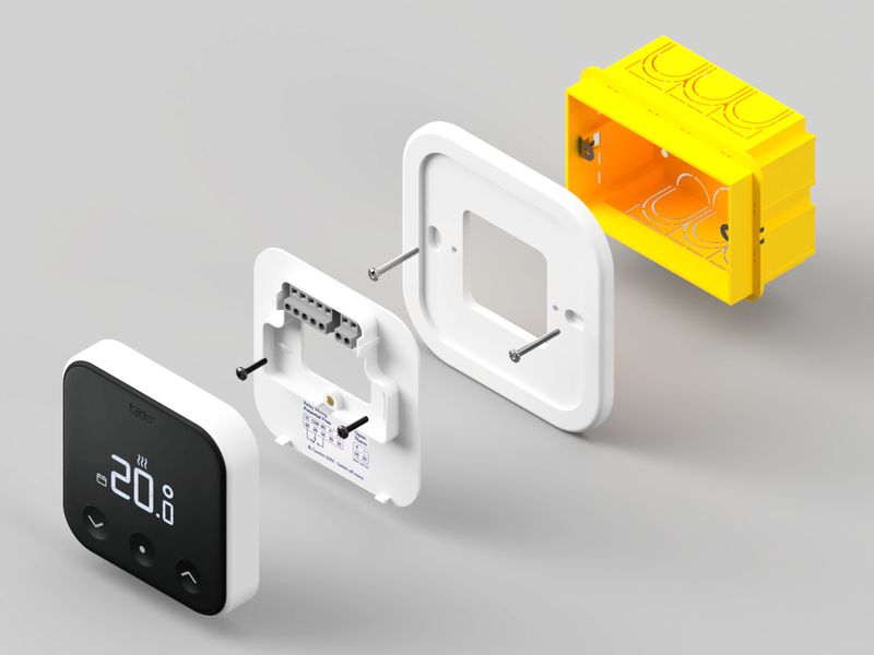 Wall Plate for Tado X Smart Thermostat