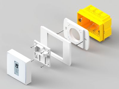 Wall plate for Netatmo Smart Thermostat (bticino Living Now)
