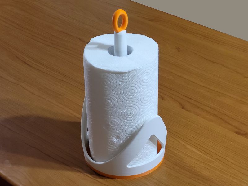 Kitchen paper roll holder