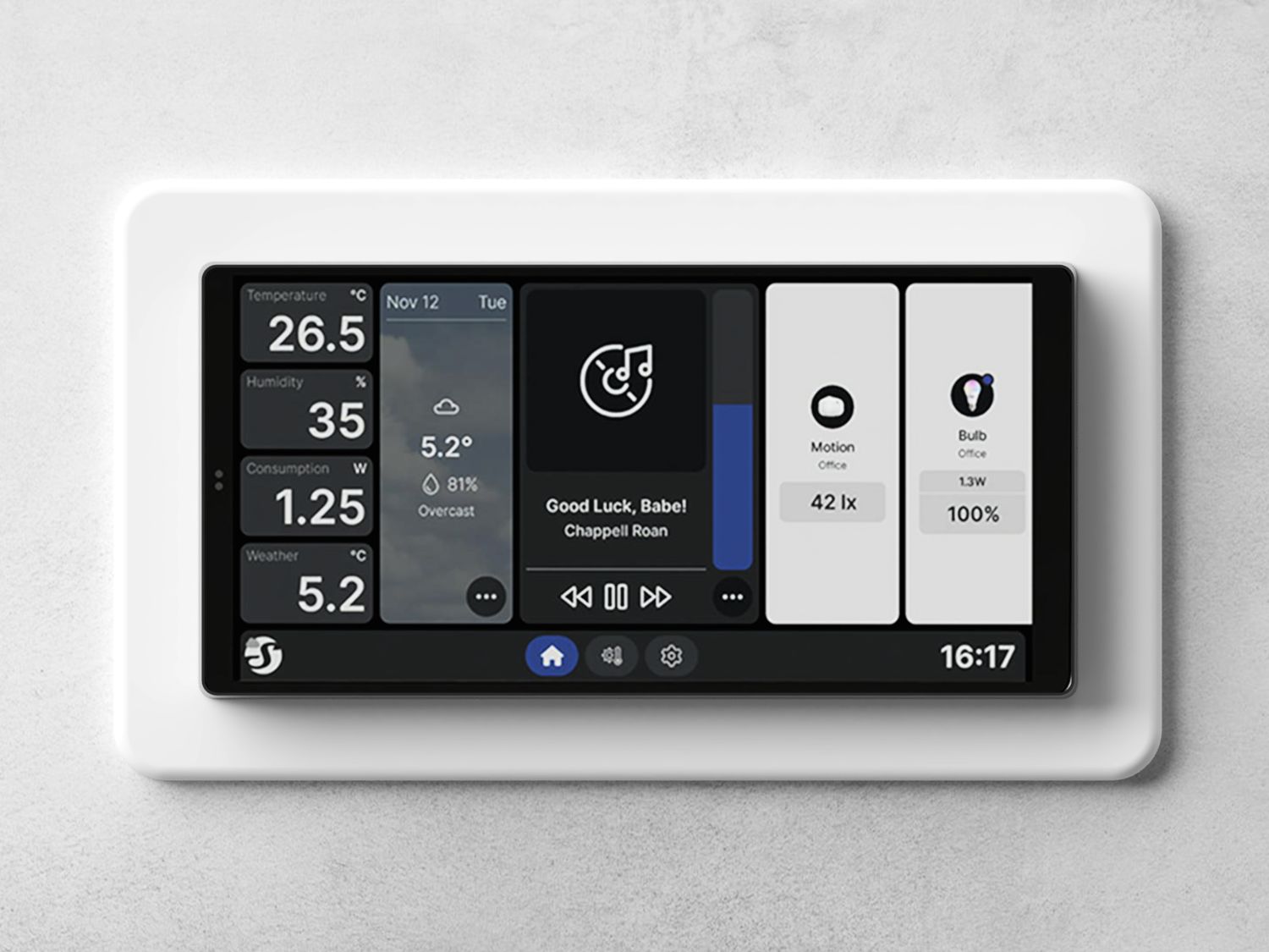 Wall plate for Shelly Wall Display X2