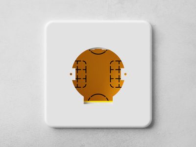 Wall plate for LinkedGo Powered by Shelly