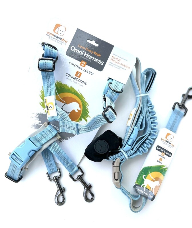 No-Pull Solution (Sky Blue/Grey)