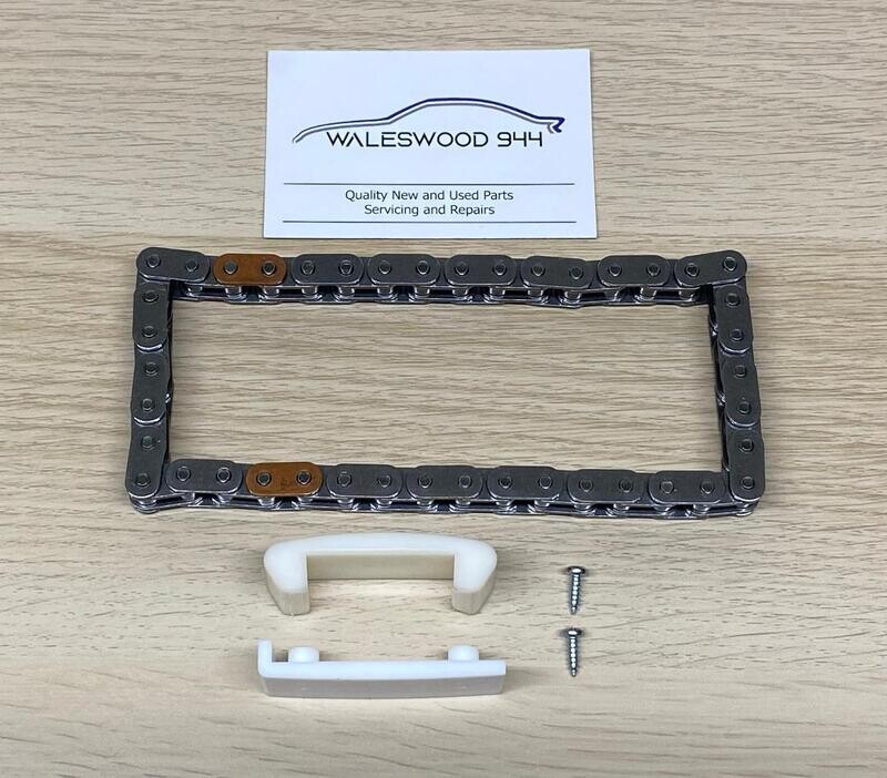 New Porsche 944 S S2 16v Camshaft Chain and Sliding Pad Set