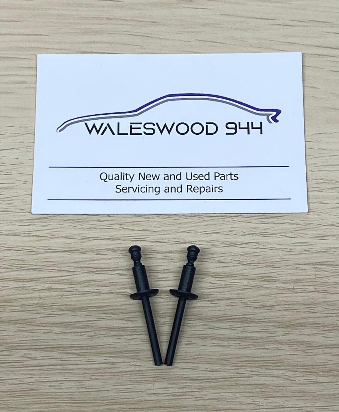 New Porsche 944 Door Side Molding Fixing Pins x 2