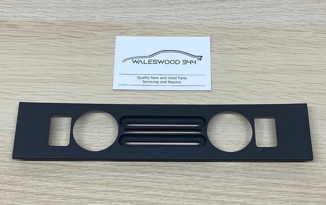 New Porsche 944 Heater Control Unit Fascia Trim